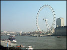 The first time we saw the London Eye